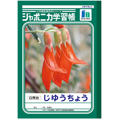 ショウワノート ジャポニカ学習帳 じゆうちょう 白無地 B5 30枚