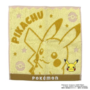 ポケモン タオルハンカチ ピカチュウ 約25 x 25cm Green Beans
