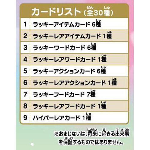 ちいかわ ウエハース ラッキーカードコレクション｜発売日：2025