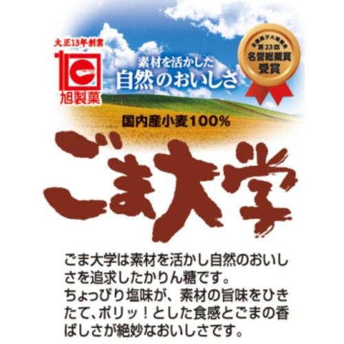 旭製菓 ごま大学 100g