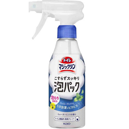 花王 トイレマジックリン こすらずスッキリ泡パック ウォーターミントの香り 本体 300ml