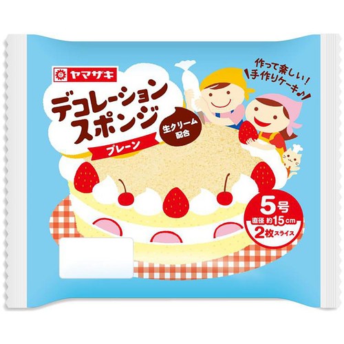 ヤマザキ デコレ−ションスポンジ 5号
