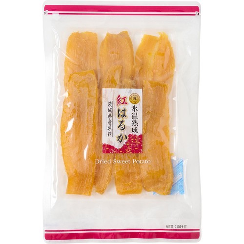 いも家Kaneki 氷温熟成ほしいも 茨城県産紅はるか 平切り 210g Green