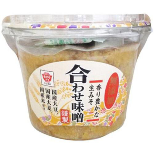 ますやみそ 無添加合わせ味噌 香り豊かな生みそ 500g Green Beans