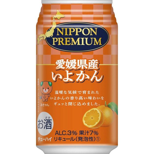 NIPPON PREMIUM 愛媛県産いよかん 350ml