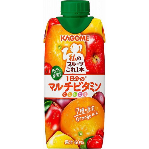 カゴメ 私のフルーツこれ一本1日分のマルチビタミン 330ml