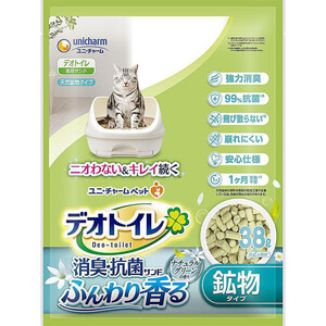 ユニチャーム デオトイレ ふんわり香る 20枚入り ユニチャーム(unicharm) デオトイレ ふんわり香る消臭・抗菌
