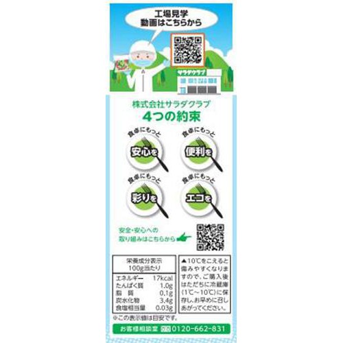 サラダクラブ シャキシャキロメインのシーザーサラダ 95g