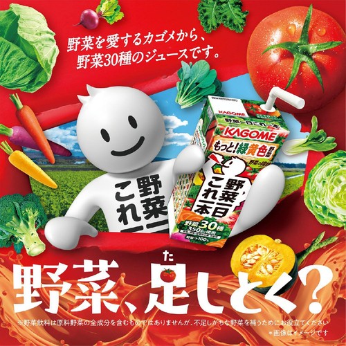 カゴメ 野菜一日これ一杯 1ケース 720ml x 15本 Green Beans