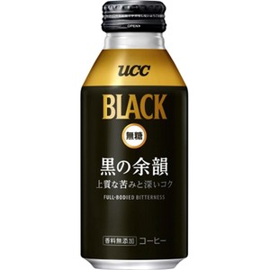 UCC上島珈琲 BLACK無糖 黒の余韻 375g Green Beans | グリーンビーンズ