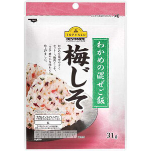 梅しそごはん様 Amazon | リケン わかめご飯梅じそ 31g×10袋 | リケン | ごはん
