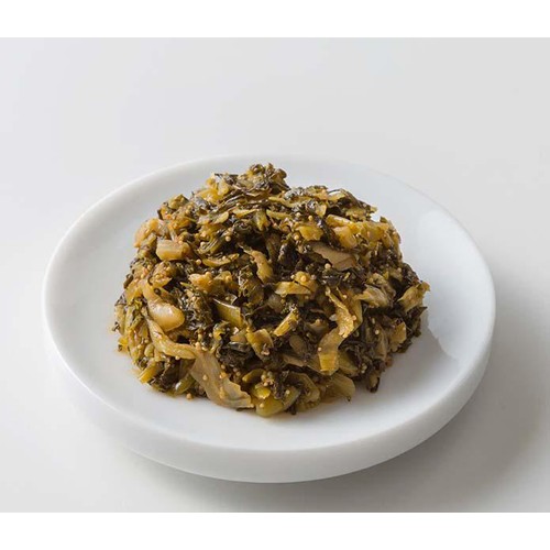 竹内農産 野沢菜 めんたい油炒め 80g
