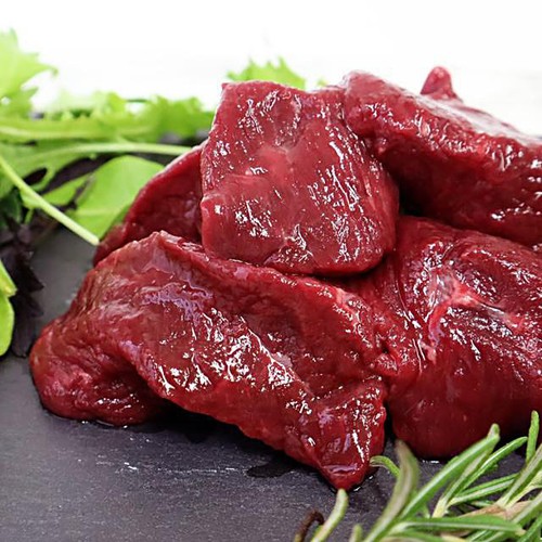 【ペット用】 国泰ジャパン エゾ鹿赤身肉切り落とし【冷凍】 500g