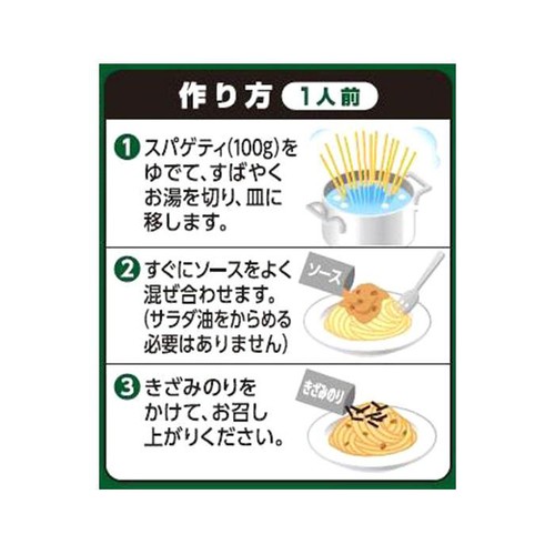 日清製粉ウェルナ マ・マー あえるだけパスタソースきのこと野沢菜 1人前 x 2
