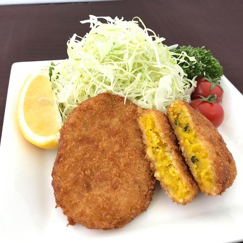 味のちぬや むかしのコロッケ かぼちゃ 【冷凍】 50g x 5個入