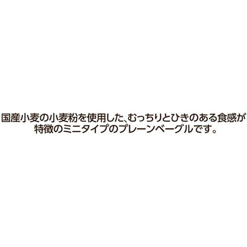 パスコ 国産小麦のベーグル【冷凍】 3個入