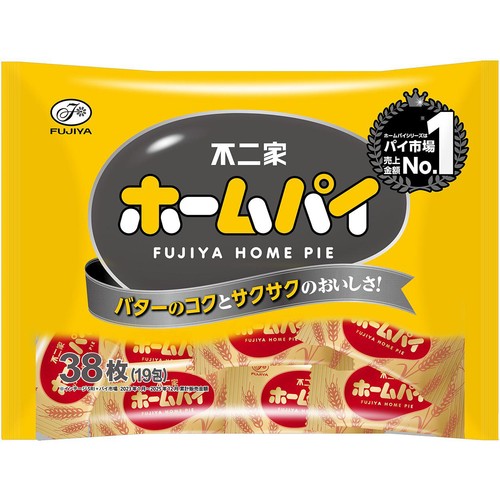 不二家 ホームパイ 38枚入(19包)
