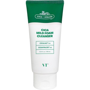 【ちんかんSHOP】クレンジングWⅡ クリーンフォームW VT シカマイルドフォームクレンザー 300mL Green Beans | グリーン