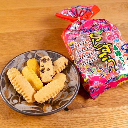 仲宗根食品 ちんすこう 4種セット 2個入 x 12袋