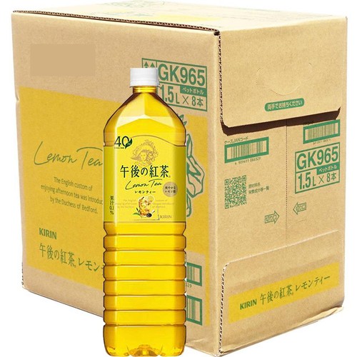 キリン 午後の紅茶 レモンティー 1ケース 1500ml x 8本