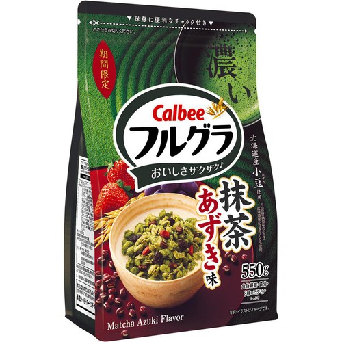 カルビー フルグラ 抹茶あずき味 550g