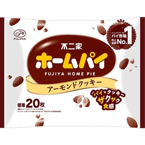 不二家 ホームパイ アーモンドクッキー 146g (20枚入) Green Beans