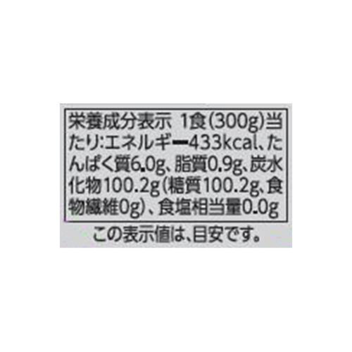 大盛りごはん　新潟県産コシヒカリ3個ﾊﾟｯｸ 300g x 3パック トップバリュ