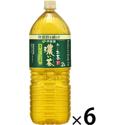 伊藤園 おーいお茶 濃い茶 1ケース 2L x 6本