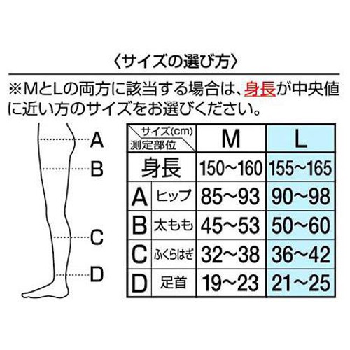 【お取り寄せ商品】 ピップ スリムウォーク スキニールームウェア ブラック L