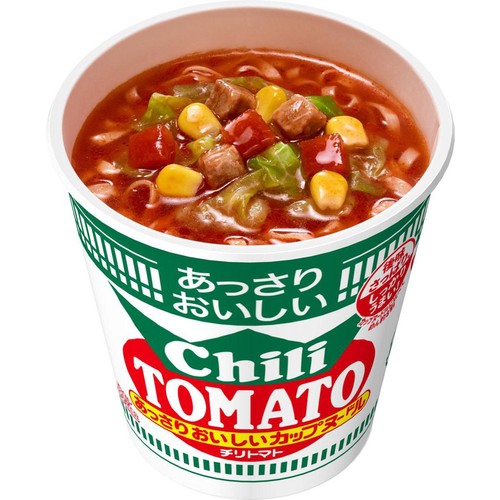 日清食品 あっさりおいしいカップヌードル チリトマト 62g Green Beans