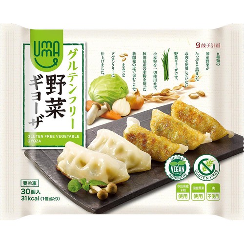 CJ FOODS JAPAN グルテンフリー野菜ギョーザ【冷凍】 30個 (600g)