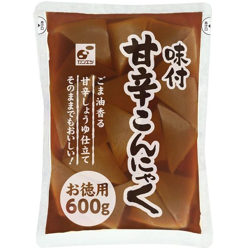 関越物産 お徳用味付甘辛こんにゃく 600g Green Beans | グリーン