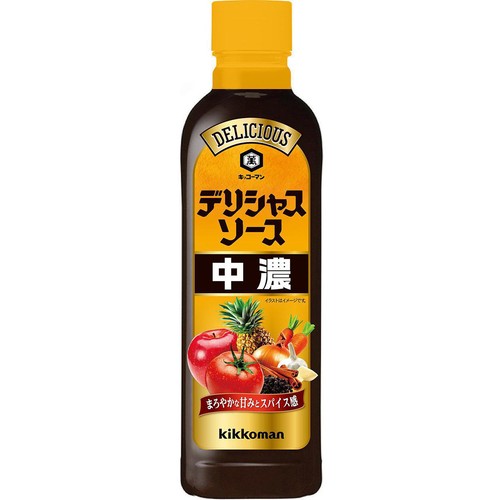 キッコーマン デリシャスソース 中濃 500ml