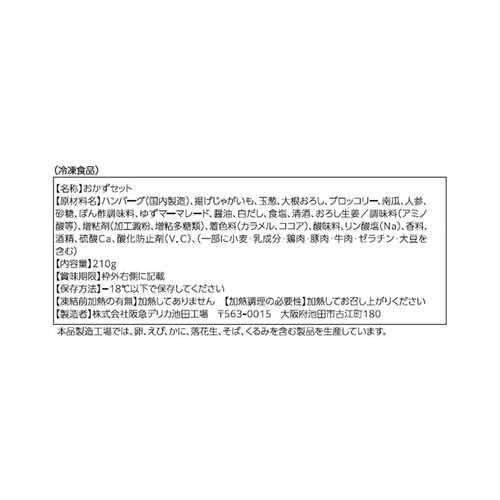 阪急デリカ おろしソースのハンバーグ【冷凍】 1人前(210g)
