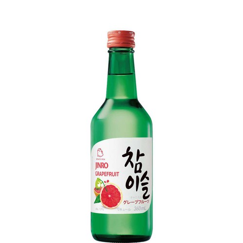 眞露 13度 チャミスル グレープフルーツ 360ml