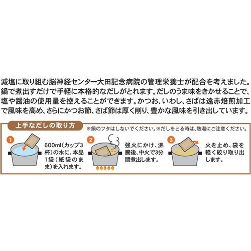 カネソ22 大田記念病院が考えただしパック 10g x 10袋入