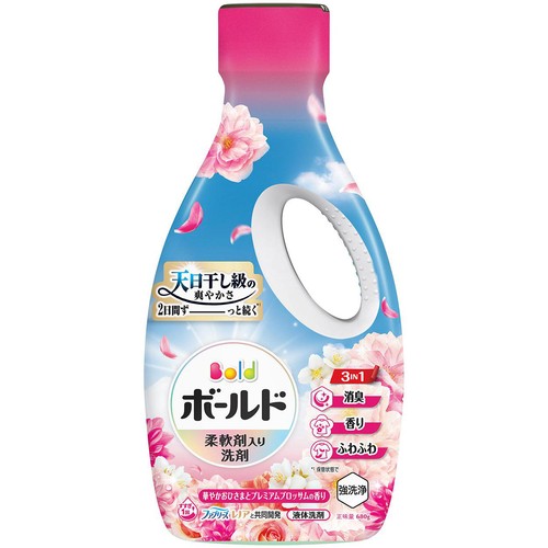P&G ボールド 柔軟剤入り 洗濯洗剤 液体 華やかおひさまとプレミアム