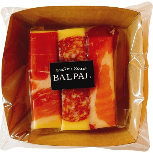 燻製BALPAL ゴーダスティック(生ハム・サラミ・コッパ) 45g