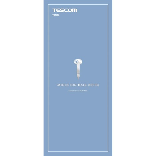 テスコム マイナスイオン ヘアードライヤー ホワイト TD760AーW