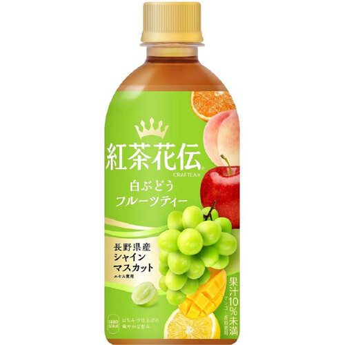コカ・コーラ 紅茶花伝クラフティー白ぶどう 440ml Green Beans コカ・コーラ 紅茶花伝クラフティー白ぶどう 440ml Green Beans
