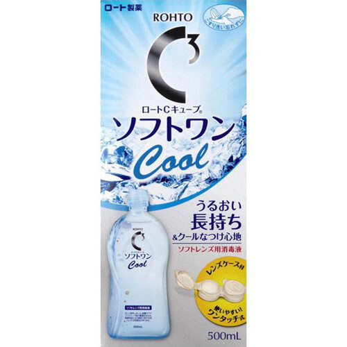 ロート製薬 ロートCキューブ ソフトワン クールa 500mL