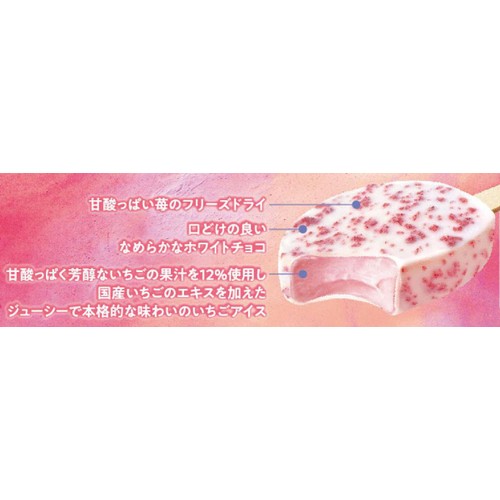 森永乳業 PARM ストロベリー&ホワイトチョコ 80ml