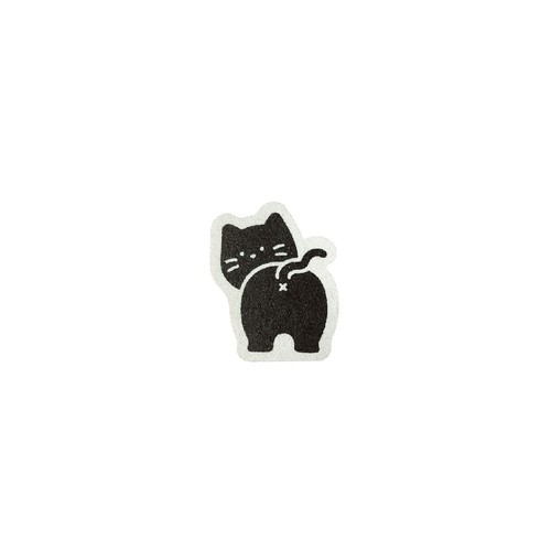 アイセン 貼りつく鏡磨き おしりねこ 1個