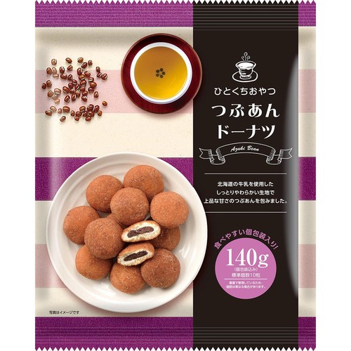 リボン ひとくちおやつつぶあんドーナツ 140g
