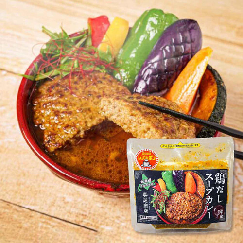 奥芝商店 北海道地元の名店 鶏だしスープカレー【冷凍】 1人前 300g