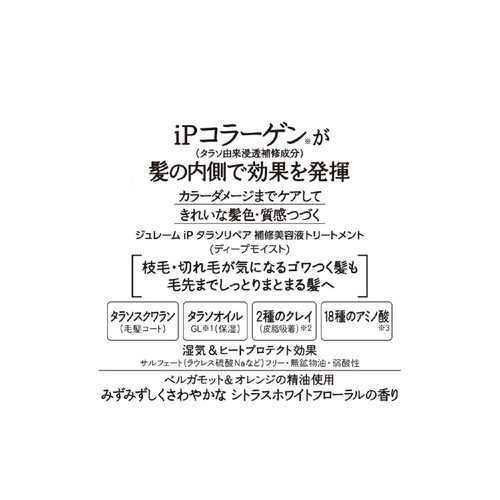コーセーコスメポート ジュレーム iP タラソリペア補修美容液トリートメント(ディープモイスト) 480ml