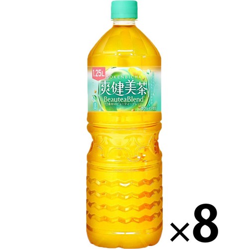 爽健美茶 コカ・コーラ 爽健美茶 1ケース 1250ml x 8本 Green Beans | グリーン