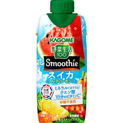 【早い者勝ち】72本　カゴメ　野菜生活　スムージー　スイカ　ソルティレモン カゴメ 野菜生活100Smoothieスイカ&ソルティレモンケース 1ケース