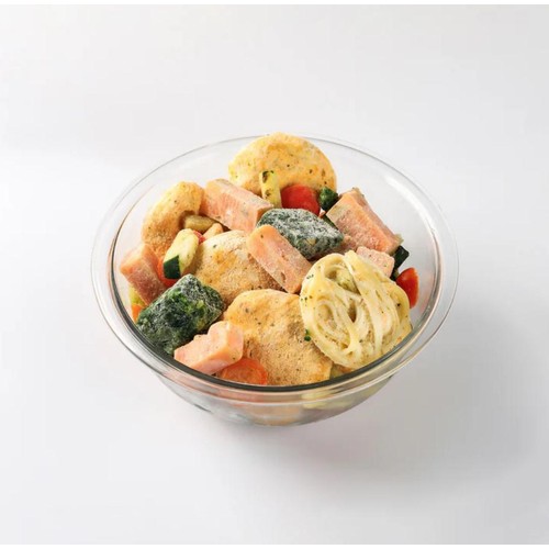 ピカール サーモンのタリアテッレ トマト風味のクリームソース【冷凍】 900g