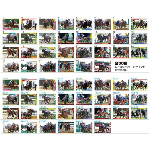 バンダイ サラブレッドホースコレクション ツインウエハース 第3R 2枚